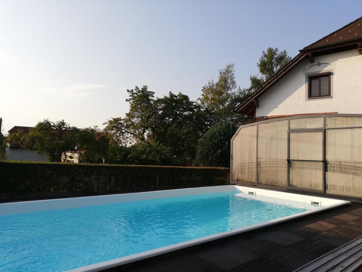 Ferienwohnung Wachmann Rohrbach am Kulm Exterior foto
