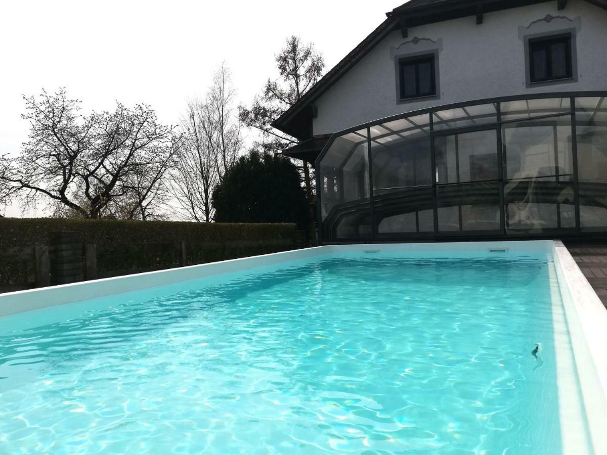 Ferienwohnung Wachmann Rohrbach am Kulm Exterior foto
